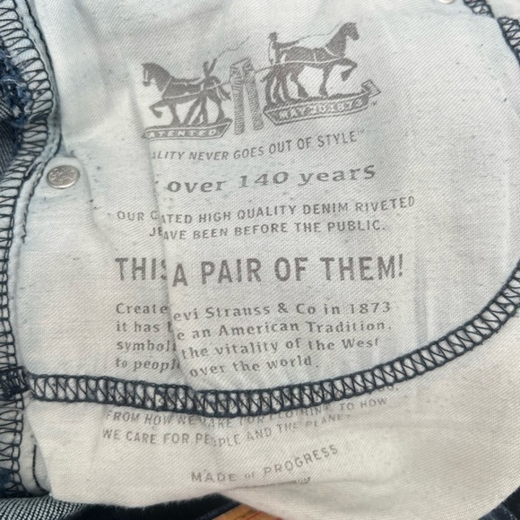 Levi's 511 Slim Fit Jeans Size 34 x 32 Men's - Picture 6 of 7